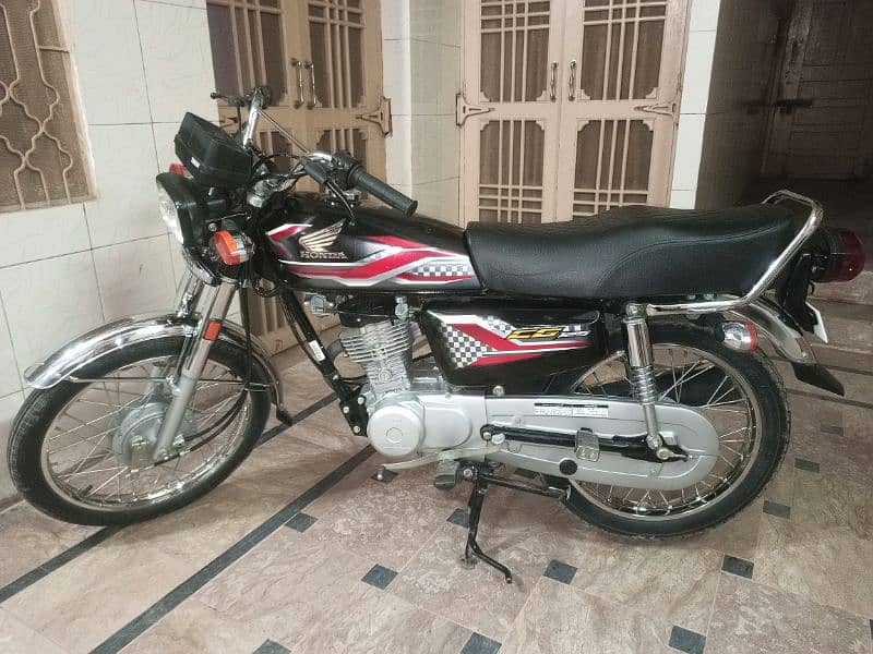 Honda 125 | 2024 Model | Black Colour | Applied For 0