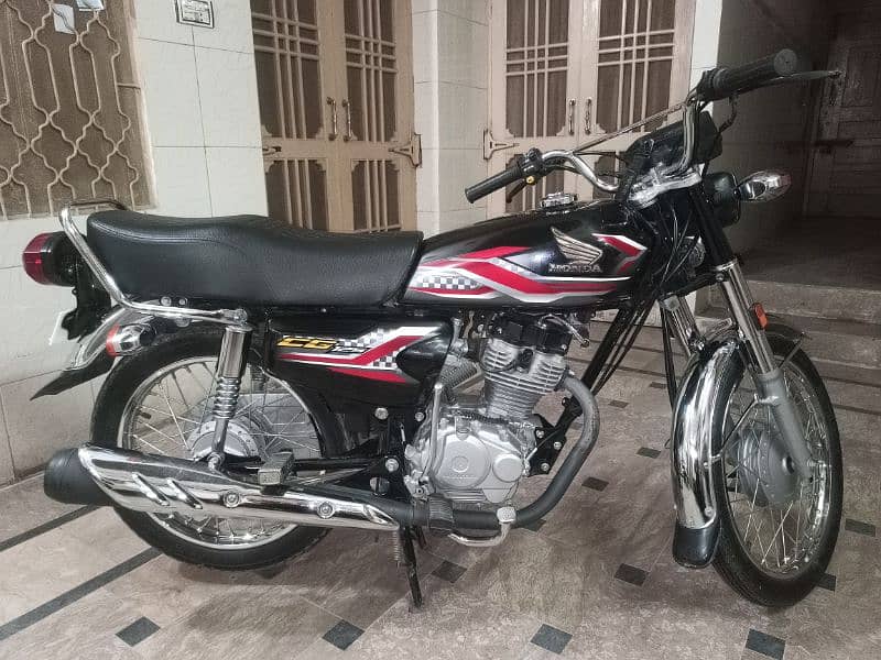 Honda 125 | 2024 Model | Black Colour | Applied For 1