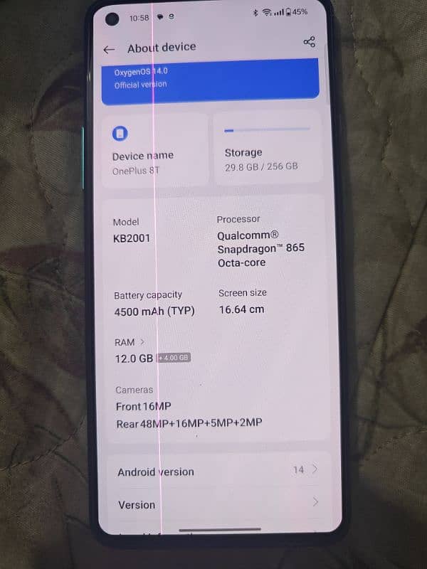 oneplus 8t pta approved 5