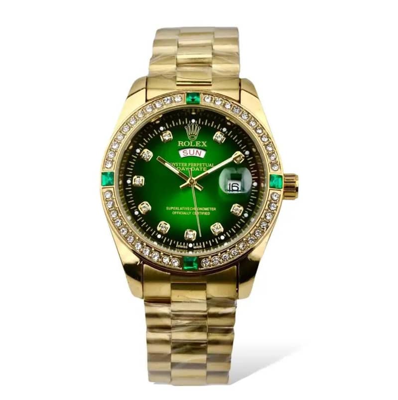 Rolex Men's Luxury Watch - Premium Quality with Complimentary Gift Bo 1