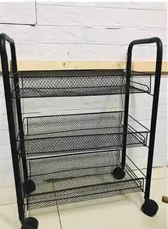 3 layer metal Trolley