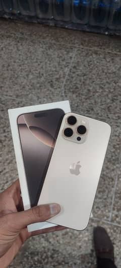 I phone 16 pro max PTA Approved. .