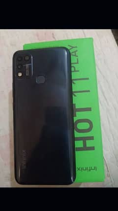 INFINIX HOT 11 PLAY COMPLETE BOX