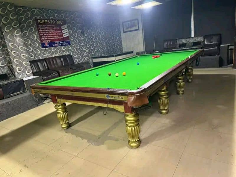 snooker table made shender 1