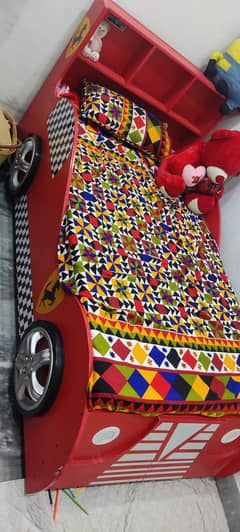 kids car bed