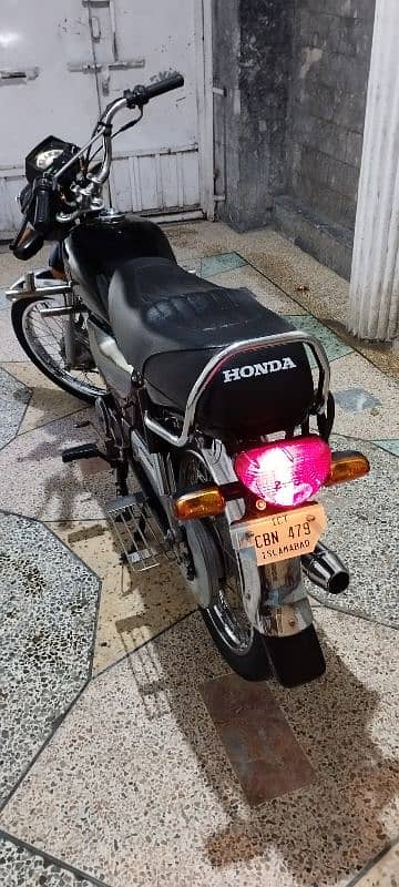 honda cd 70 2022 modle red colour 4