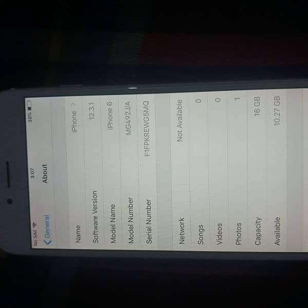 iphone 6 full ok condition 03171434221 Whatsapp per rabta kara 3