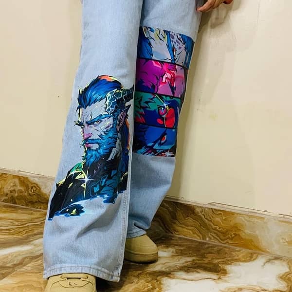 *New* branded printed Jeans (sizes available) 1