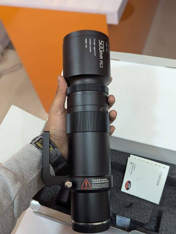 TTARTISAN 500mm f 6.3 Tele photo Lenz Like brand new just box open 1