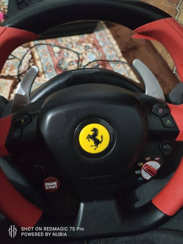 (Urgent only cash) 10/10 Thrust master 458 steering wheel 0