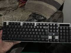 RGB keyboard and mouse gaming keyboard and mouse