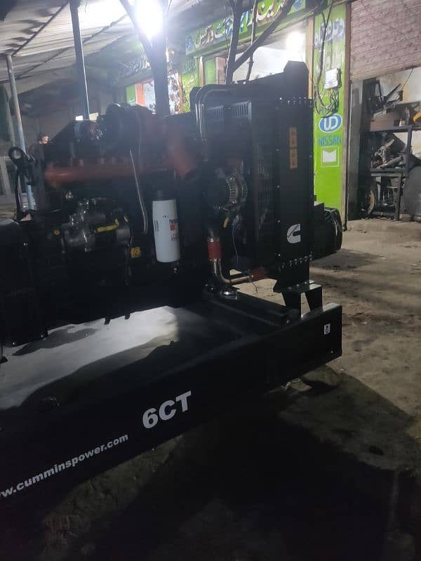 Cummins 6 CT diesel generator for sale 150 kva 8