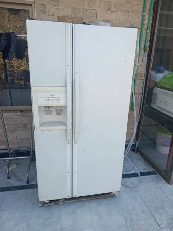 whirlpool double door fridge 7