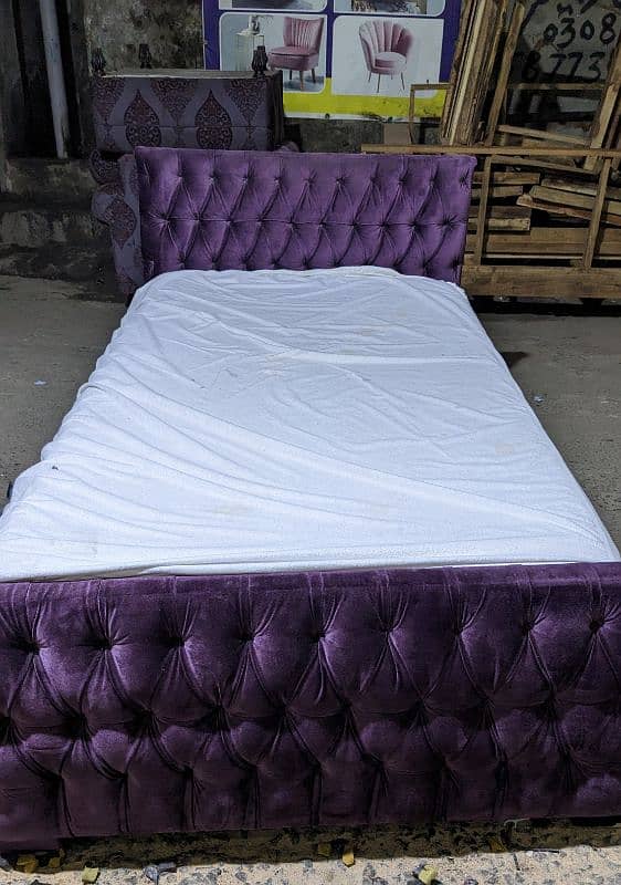 single Bed with mattress 1