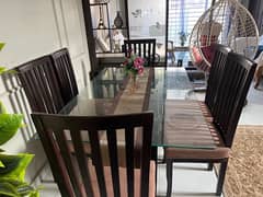 Dinning Table with 6 Chair