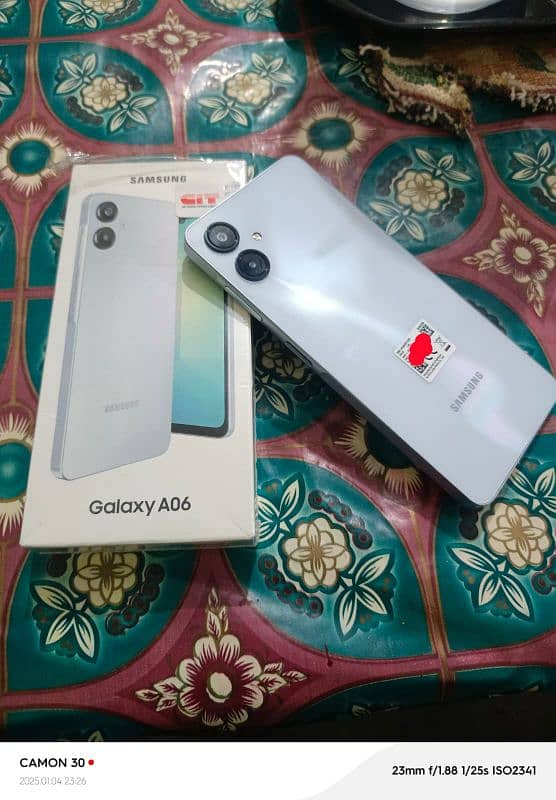 Samsung A 06 , 4gb 64 gb Only  1 day used 0