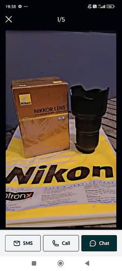 Nikkor Lens 24/70mm f 2.8 . . 1 month use 03335671006