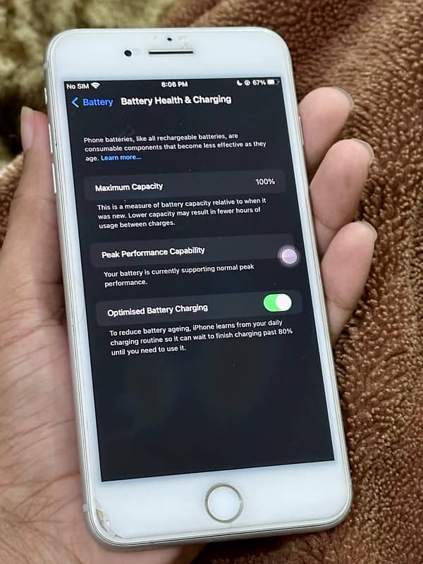Iphone 8 plus 64gb pta approved 5