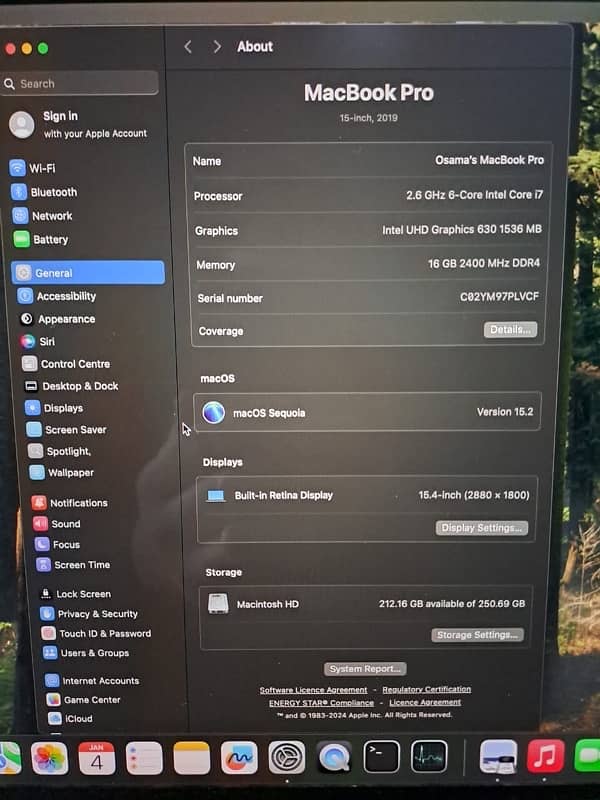 Macbook pro 2019 for Sale 2