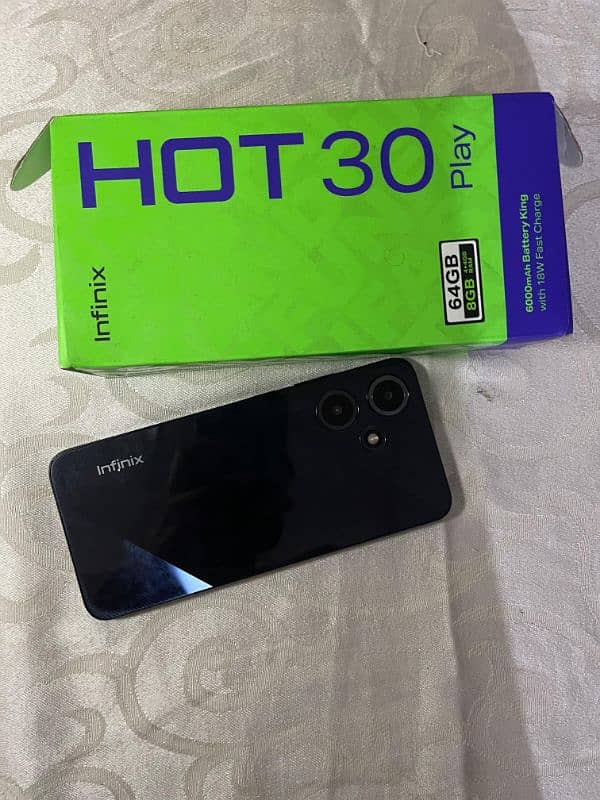 urgent Box open mobile all ok Infinix hot 30 play urgent for sale 1