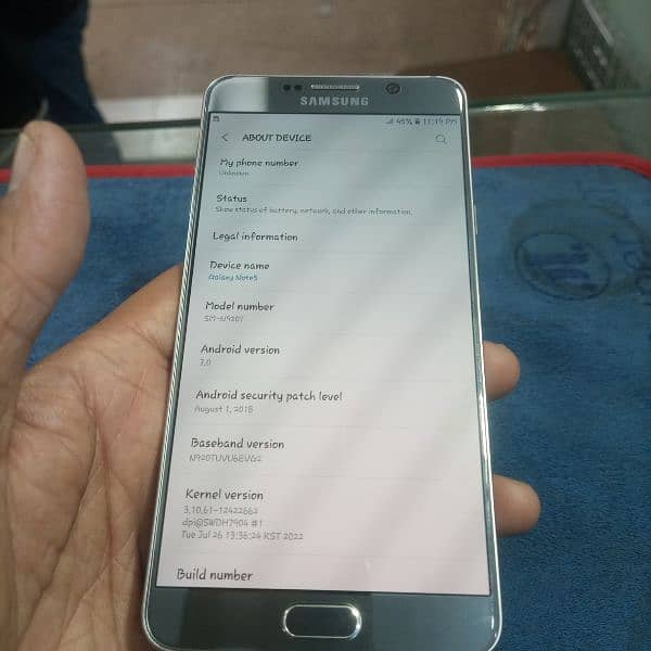 Samsung Galaxy Note-5. . . (4GB,32GB) 3