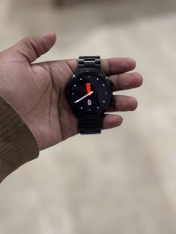 G-Tab GT3 Pro Max All Black Amoled Display Smartwatch 9