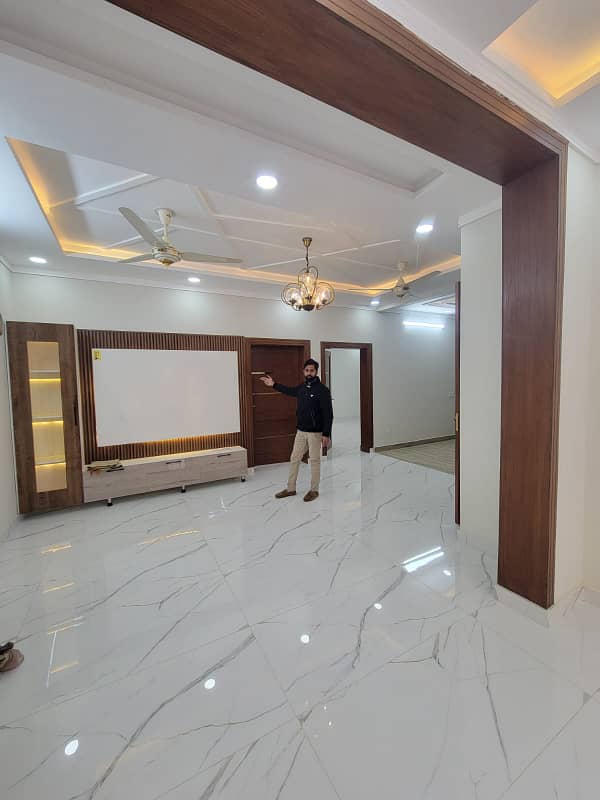 7 Marla Luxury and very good place Hot location Brand New House for sale in CBR Town Islamabad near Express way 4