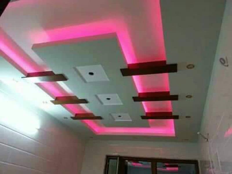 false ceiling plaster of Paris and gipsum board 5