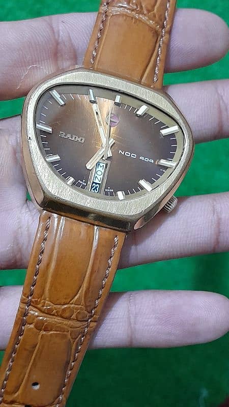 vintage rado ncc 404 very rare automatic original swiss watch 0