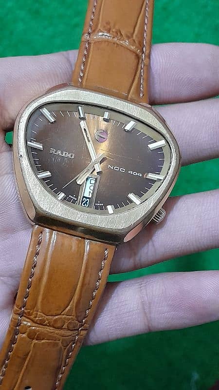 vintage rado ncc 404 very rare automatic original swiss watch 2