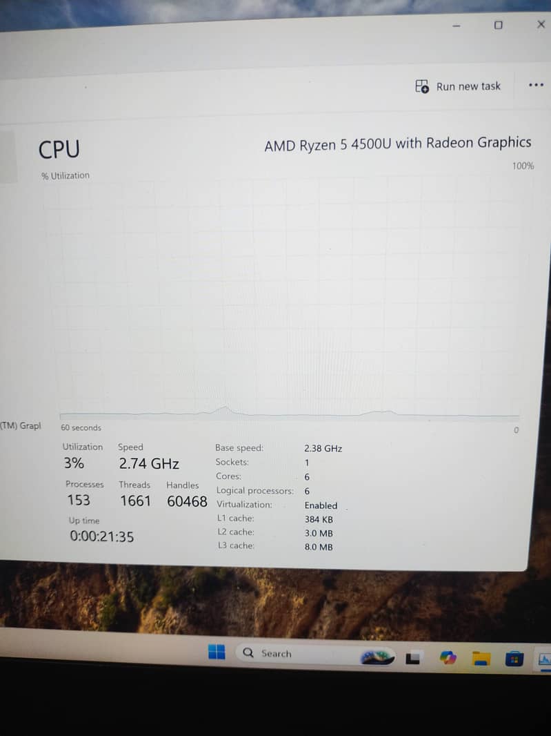 Lenovo Ryzen 5-4500 20GB-RAM 256GB-SSD 4GB dedicated Graphic 4K Disply 10