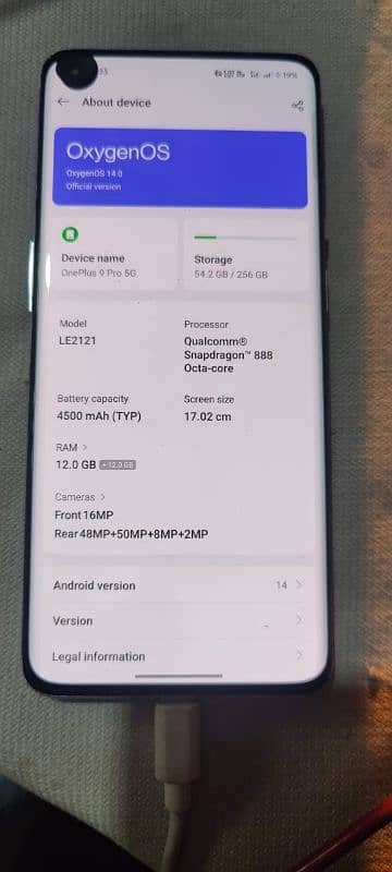 ONEPLUS 9PRO 5G 12/256 LUSH CONDITION 1