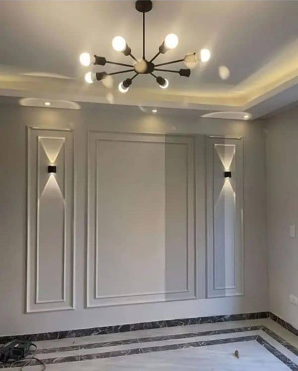 Wall moulding and wall designing 3