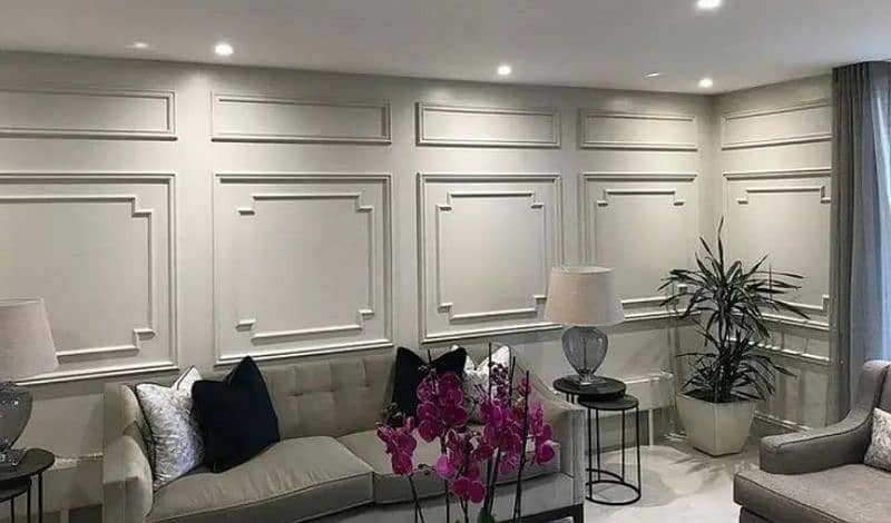 Wall moulding and wall designing 9