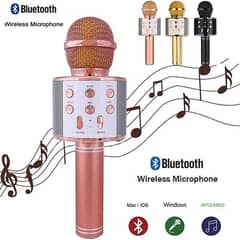 Wireless Bluetooth Mic Ws 858