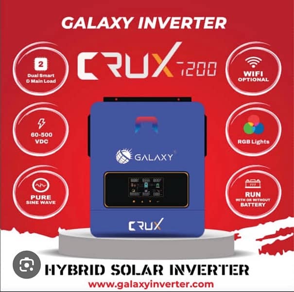 Galaxy Pv 7200 hybrid inverter pin pack 2