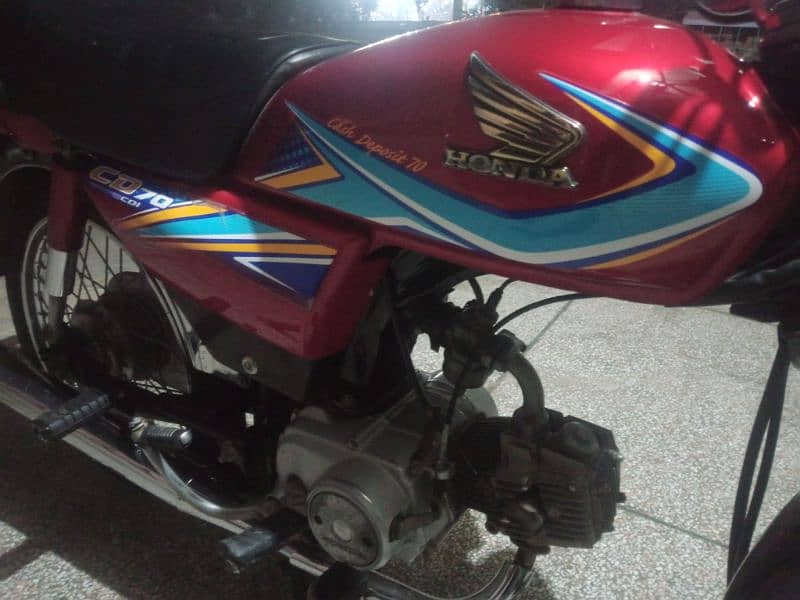 honda cd70 tottaly janion condition bike 5