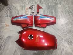 2022 model fuel tank & side tapay & shock cover for sale