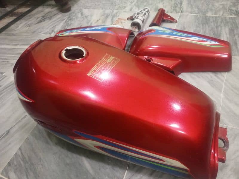 2022 model fuel tank & side tapay & shock cover for sale 2