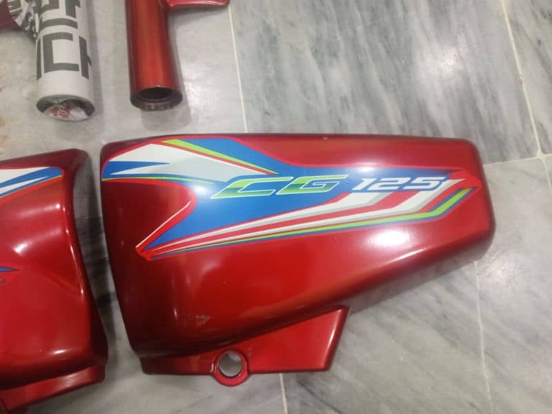 2022 model fuel tank & side tapay & shock cover for sale 5