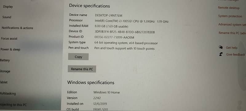 HP Pavilion i3 10th Gen 1