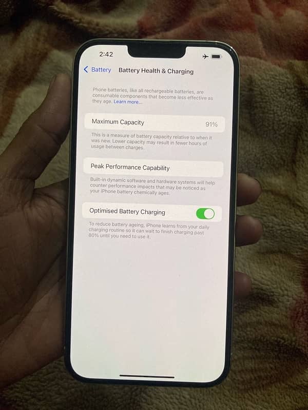 Iphone 13 pro max 256gb Nonpta FU 5