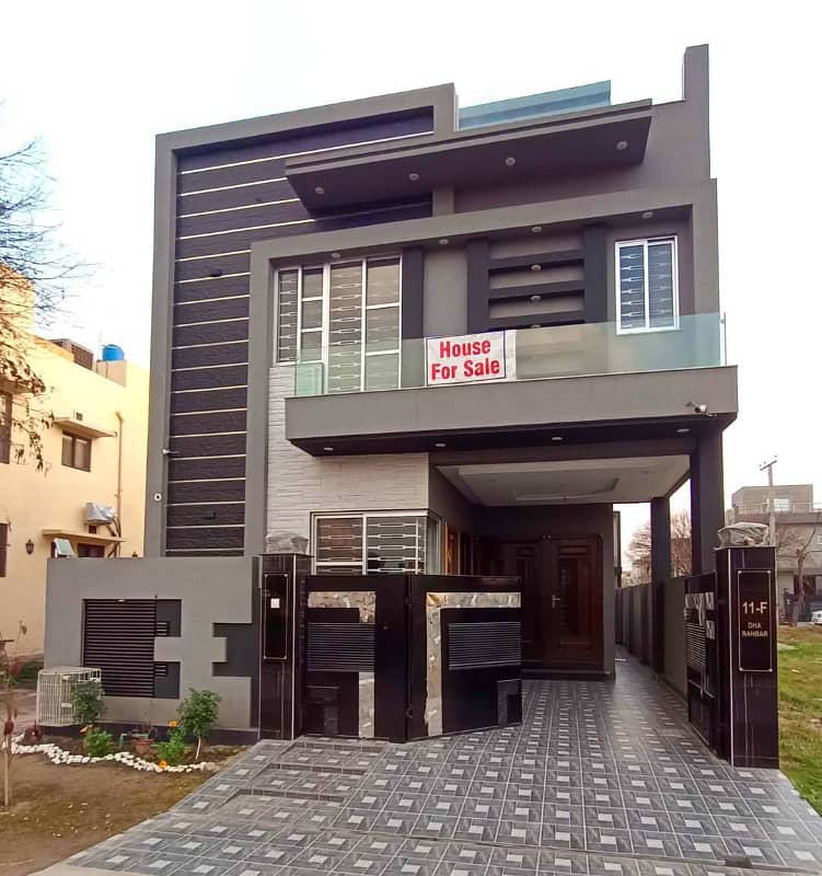 3 Years Installment Plan Luxury Designer House In Phase 8 DHA 0