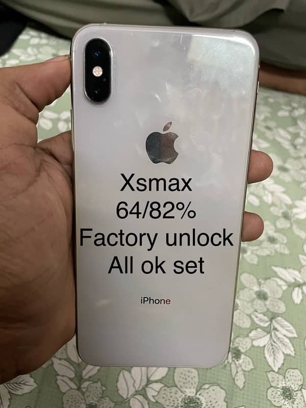 IPhone Xsmax 0