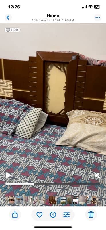 Bedroom Set Four Pcs Used for Sale 5