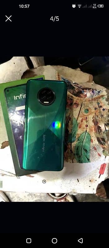 infinix note 7  10/9  6GB 128gb with box 1