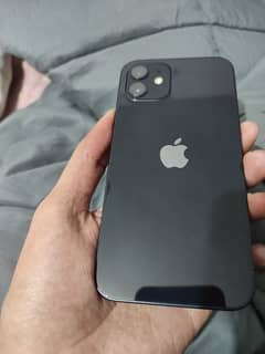 I phone 12 jv black colour 64gb water pack