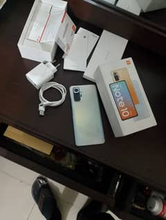 redmi  note 10 pro. 6gb 128gb. with all accessories. best for pubg.