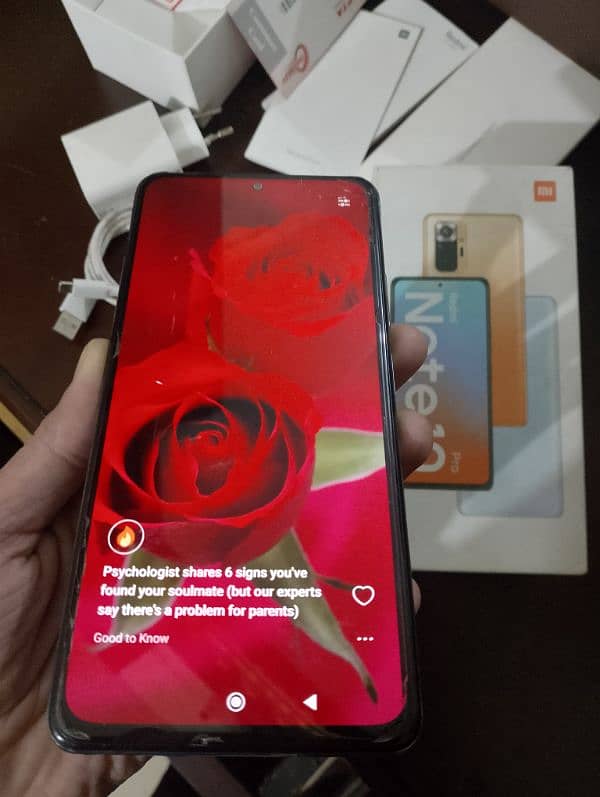 redmi  note 10 pro. 6gb 128gb. with all accessories. best for pubg. 1