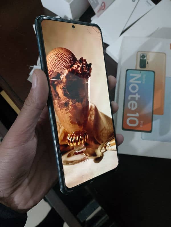 redmi  note 10 pro. 6gb 128gb. with all accessories. best for pubg. 2